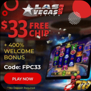Las Vegas USA casino $33 free chip